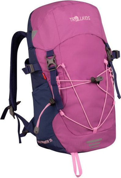 Trollkids - Kid's Fjell Trekker 15 - Wanderrucksack rosa