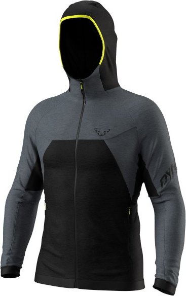 Thumbnail - Dynafit - Tour Wool Thermal Hoody - Wolljacke Gr L schwarz
