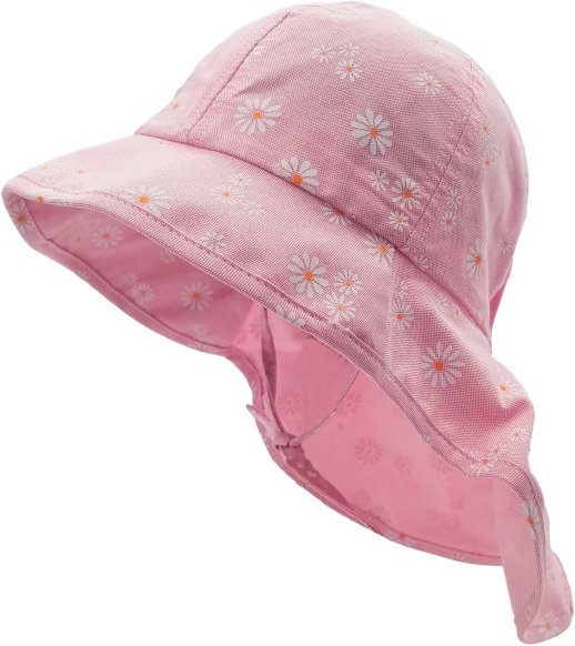 maximo - Kid's Mini Girl-Flapper Nackenschutz Bindeband - Hut Gr 51 cm rosa