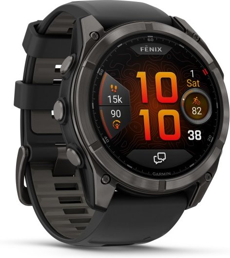 Thumbnail - Garmin - Fenix 8 Pro 51 mm - Multifunktionsuhr schwarz/grau