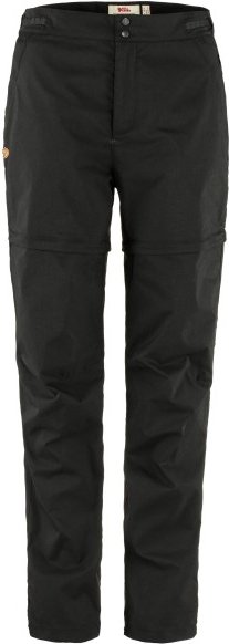 Fjällräven - Women's Abisko Hike Zip-Off Trousers - Zip-Off-Hose Gr 40 - Regular schwarz