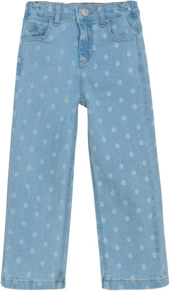 Minymo - Kid's Pants AOP Denim - Jeans Gr 140 blau/türkis