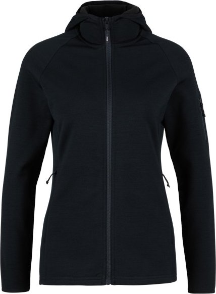 Stoic - Women's MerinoFleece335 KuolpaSt. II Zip Hoody - Merinohoodie Gr S schwarz