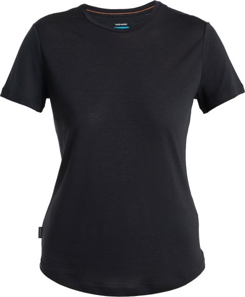 Icebreaker - Women's Merino 125 Cool-Lite Sphere III S/S Tee - Merinoshirt Gr S schwarz
