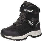 Be Wild Klett Boots Jungen schwarz
