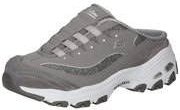 Skechers D'Lites Resilient Clogs Damen grau