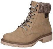 Via della Rosa Schnür Boots Damen beige