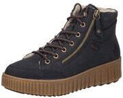 Rieker Schnürstiefelette Damen blau
