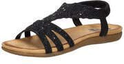 2Go Fashion Sandale Damen schwarz