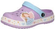 Barbarella Clogs Mädchen lila