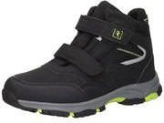 Run Lifewear Klett Boots Jungen schwarz