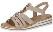 Rieker Keilsandale Damen beige