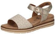 Relife Keilsandale Damen beige