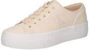 Calvin Klein Vulc Flatform Low Sneaker Damen beige