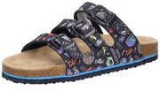 Re-Laxx Pantolette Jungen blau