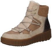 Rieker Schnür Boots Damen beige