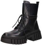 Dockers Schnür Boots Damen schwarz