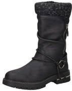 Charmosa Stiefelette Damen schwarz