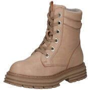 Claudia Ghizzani Schnür Boots Mädchen beige