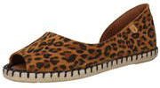 Verbenas Cruz Leo Espadrilles Damen braun