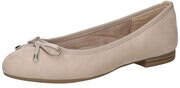 Marco Tozzi Ballerina Damen beige