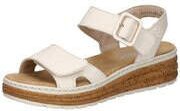 Rieker Keilsandale Damen beige