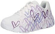 Skechers Uno Lite Spread The Love Mädchen weiß