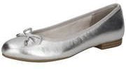 Marco Tozzi Ballerina Damen silber