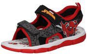 Spiderman Trekkingsandale Jungen schwarz