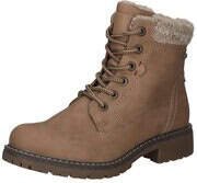 Puccetti Schnür Boots Damen beige