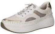 Marco Tozzi Plateau Sneaker Damen weiß