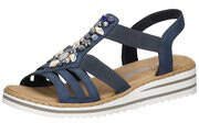 Thumbnail - Rieker Keilsandale Damen blau