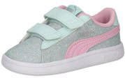 PUMA Smash v2 Glitz GlamV Inf Mädchen türkis