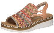 Rieker Keilsandale Damen orange