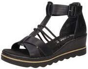 Thumbnail - Rieker Keilsandale Damen schwarz