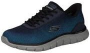 Skechers Track Revno Slip In Sneaker Herren blau