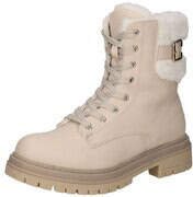 smiling for feet Schnür Boots Damen beige