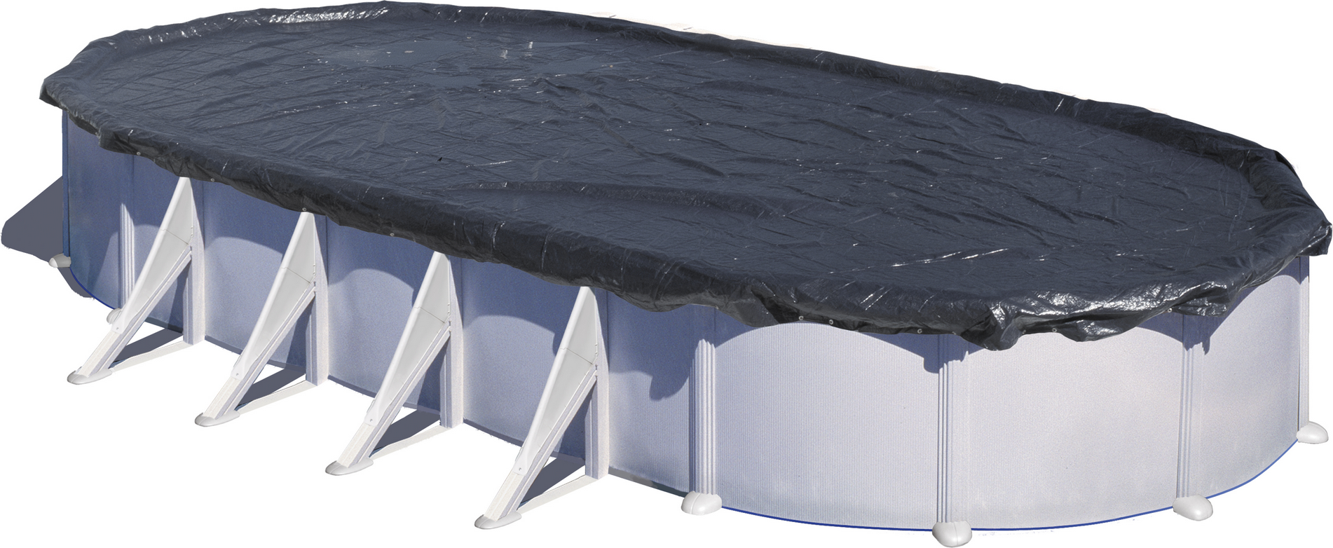 Thumbnail - GRE Pool-Winterabdeckung blau 375 x 680 cm