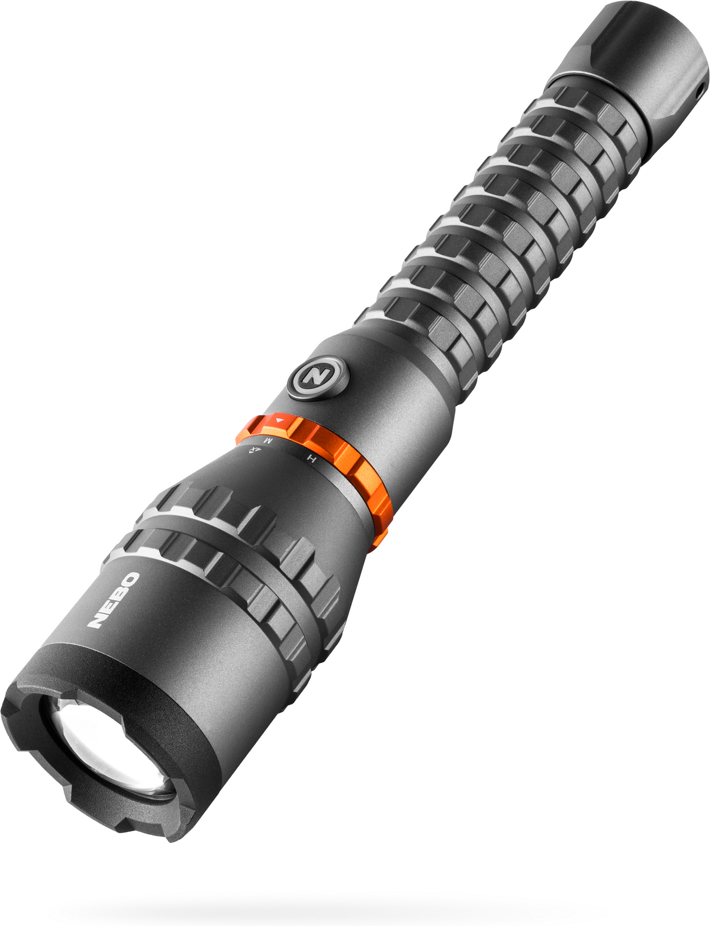 Nebo Akku-LED-Taschenlampe 'Davinici 8000' silbergrau 8000 lm, 5 Lichtmodi