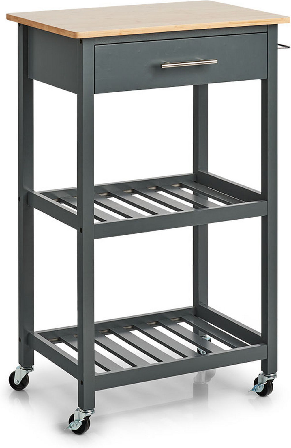 Zeller Küchenrollwagen grau 58 x 93 x 40 cm
