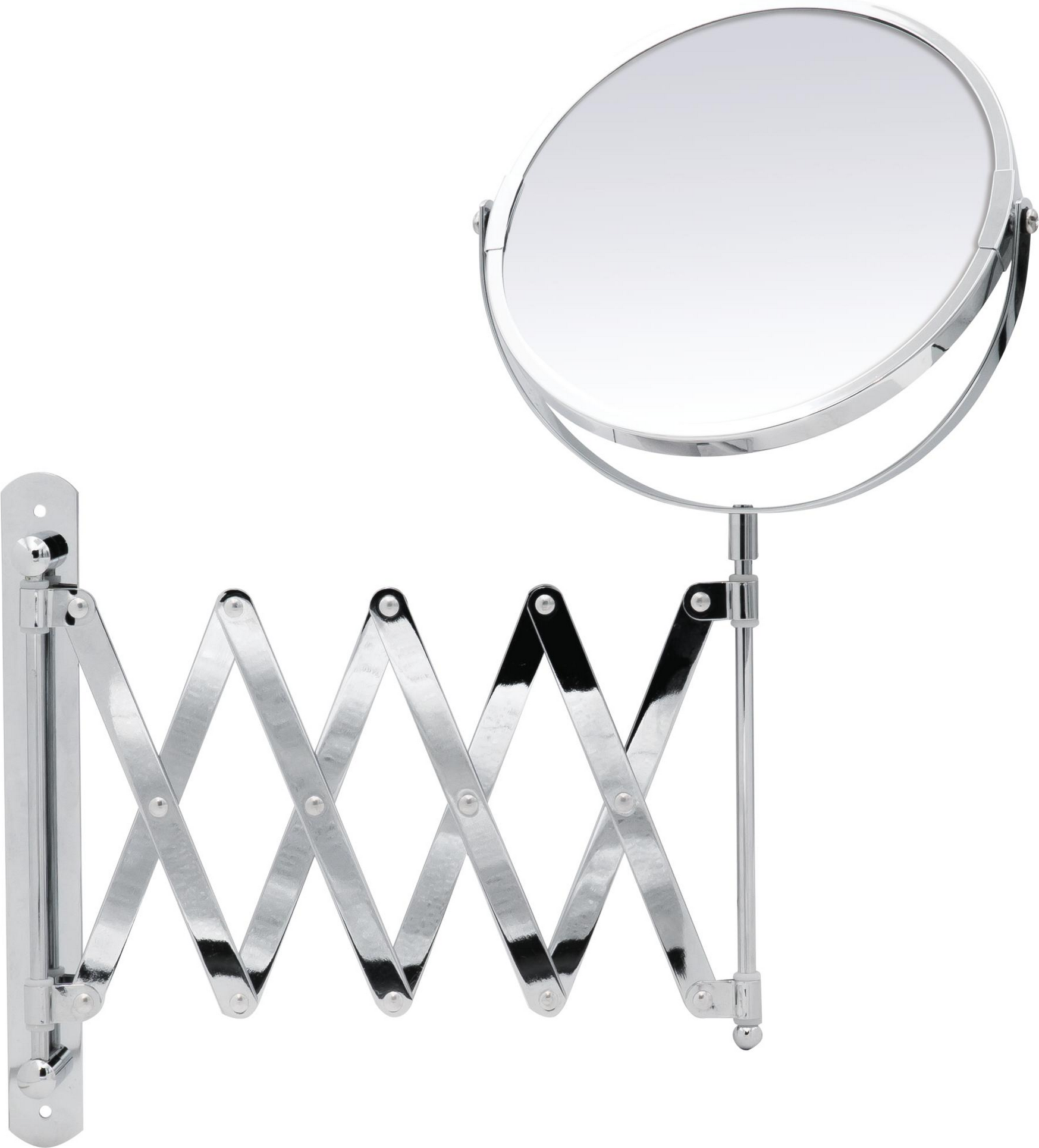 Ridder Kosmetikspiegel 'Jannin' chromfarben Ø 16,5 cm