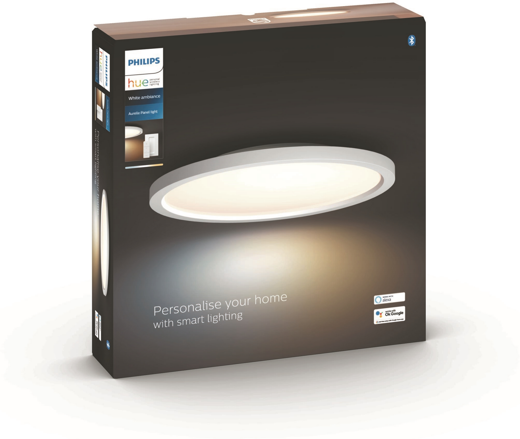 Thumbnail - Philips Panelleuchte 'Hue White Ambiance' Aurelle rund