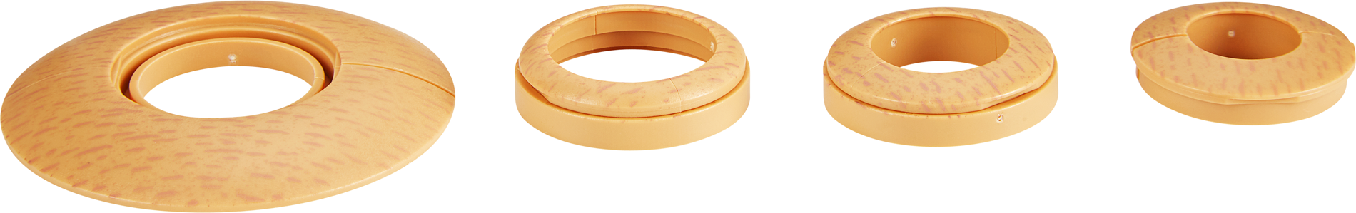 toom Heizkörperrosette universal Ø 15-22 mm Buche, 1 Stück