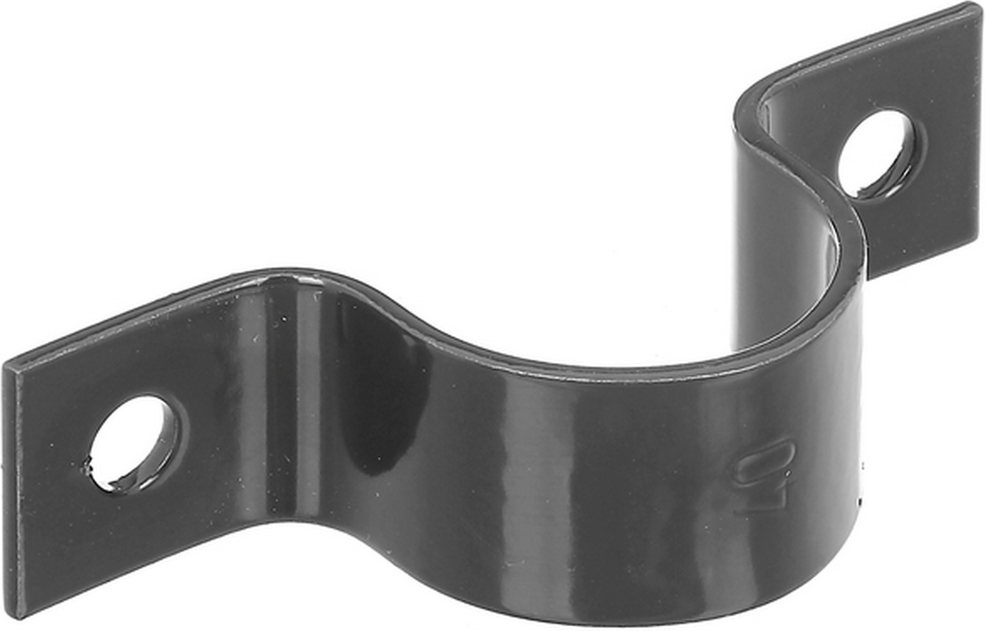 Rohrschelle anthrazit Ø 34 mm, zur Befestigung von Zaunpfosten