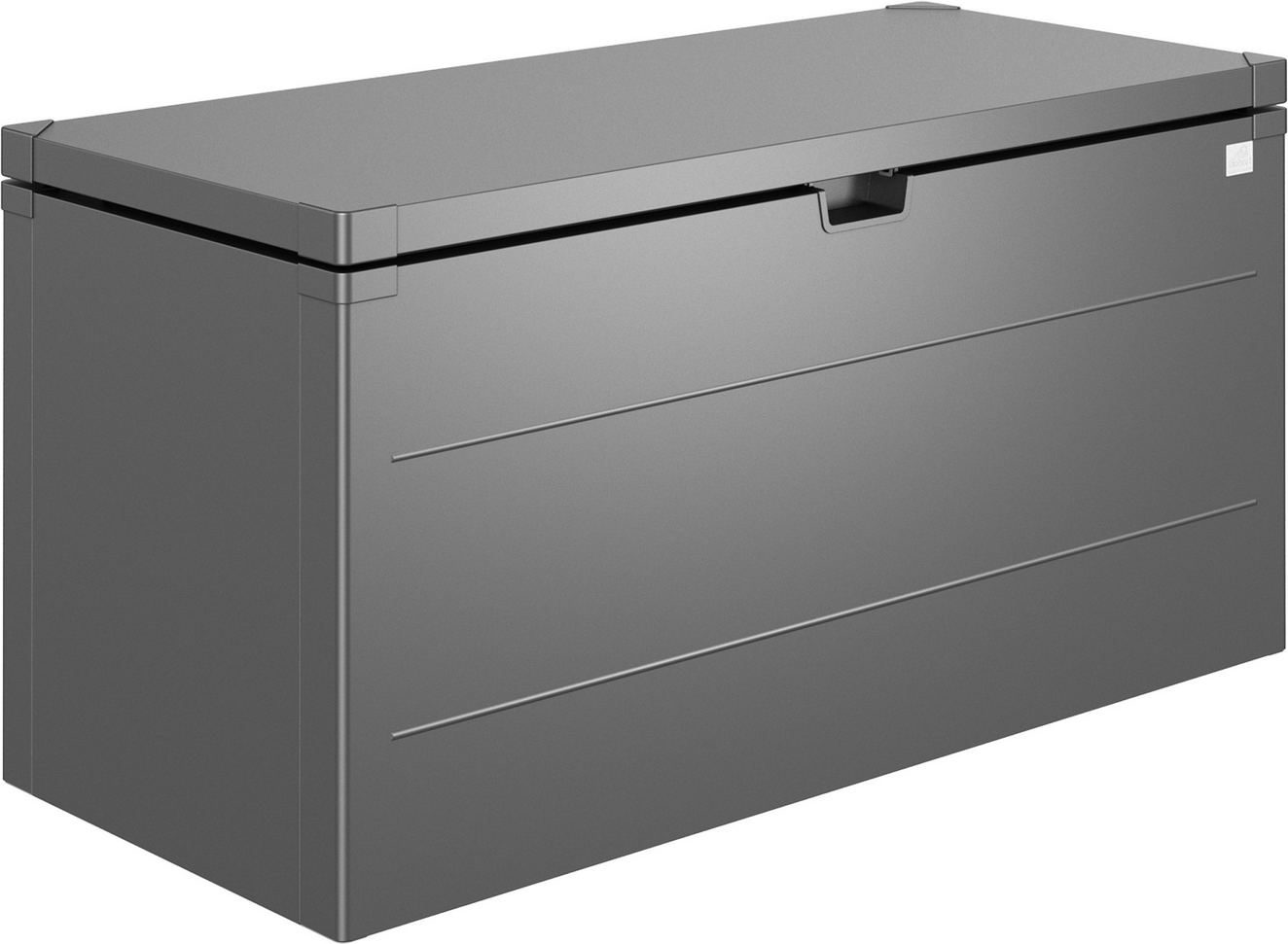 Biohort Gartenbox 'StyleBox 140' dunkelgrau-metallic 140 x 60 x 71 cm