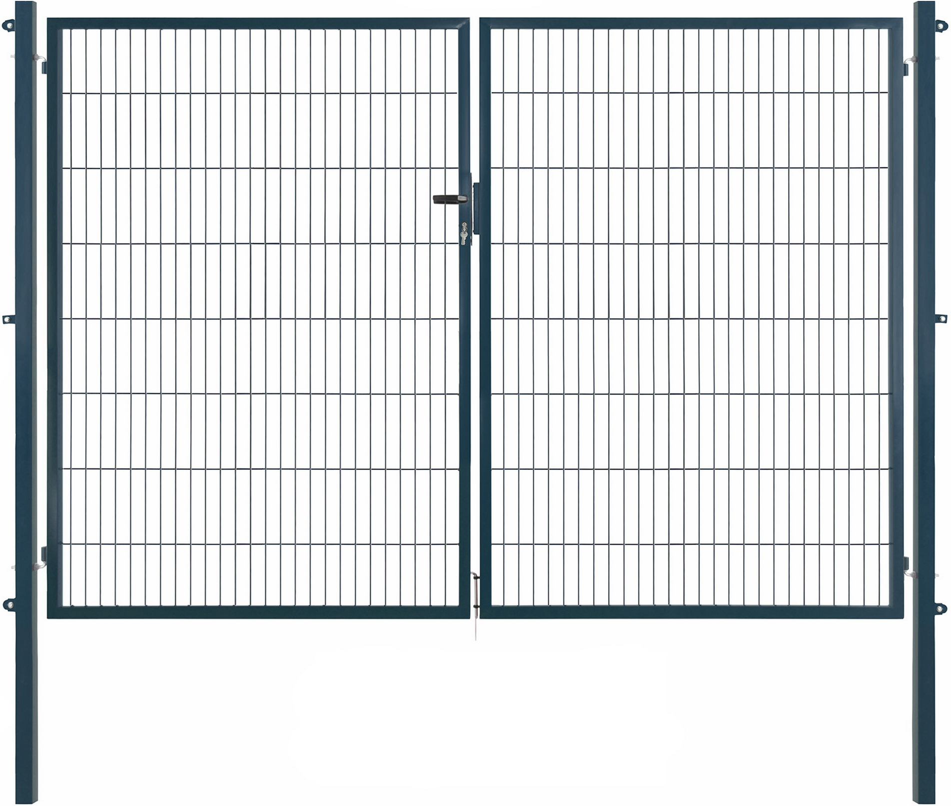 Arvotec Doppeltor 'Essential' anthrazit 300 x 160 cm, mit Zaunanschluss