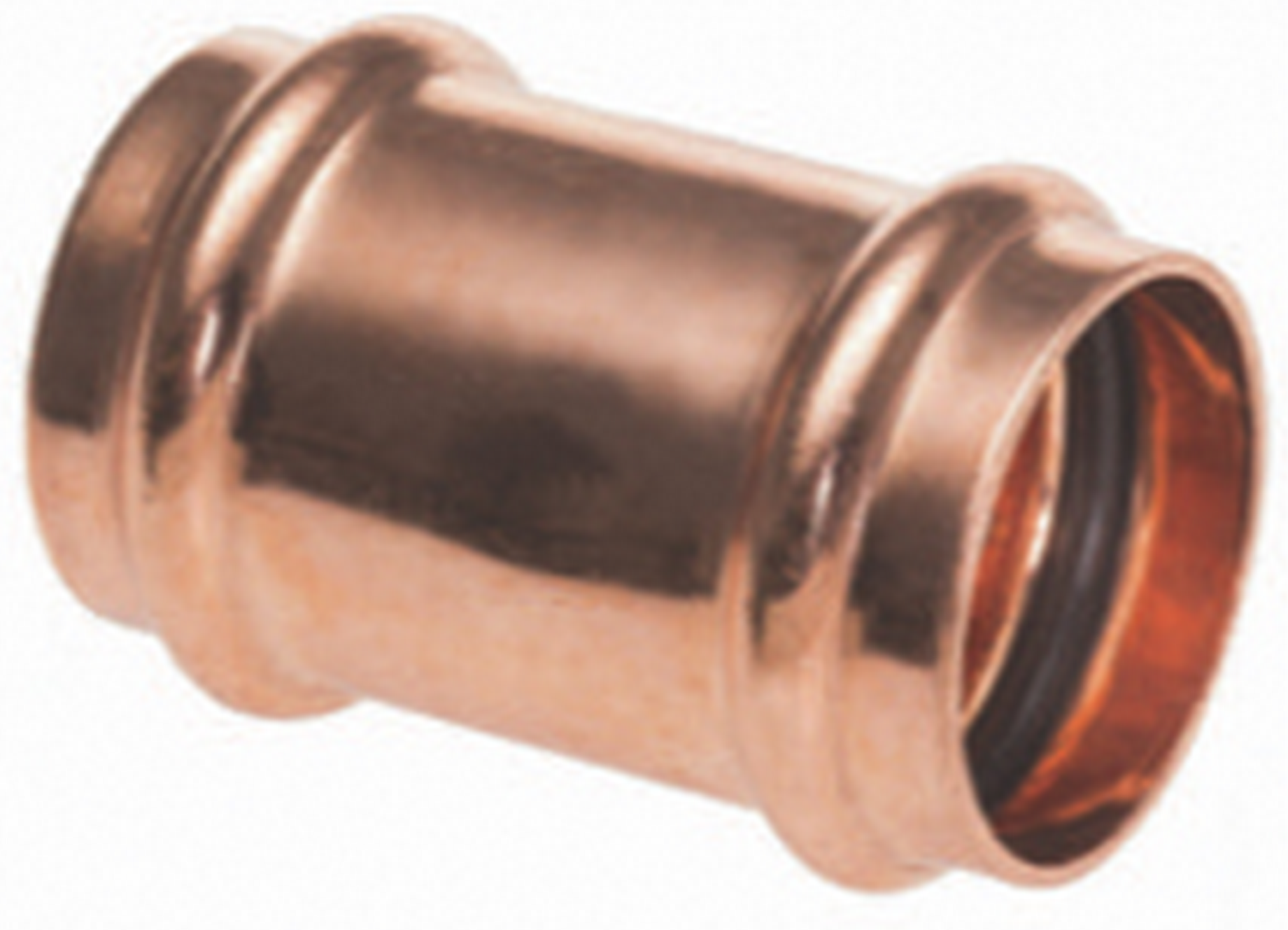 Kirchhoff Schiebemuffe Kupfer blank Ø 22 mm, 2 Muffen