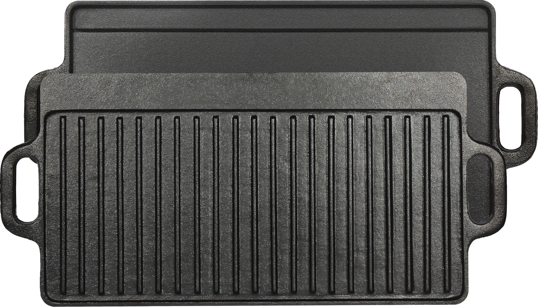 Thumbnail - El Fuego Grillplatte Gusseisen doppelseitig 50,5 x 23,5 cm