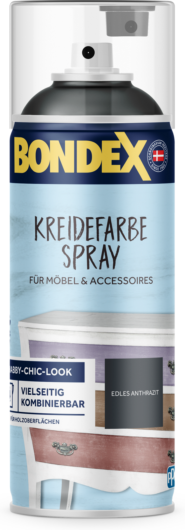 Bondex Kreidefarbe-Spray weiß 400 ml