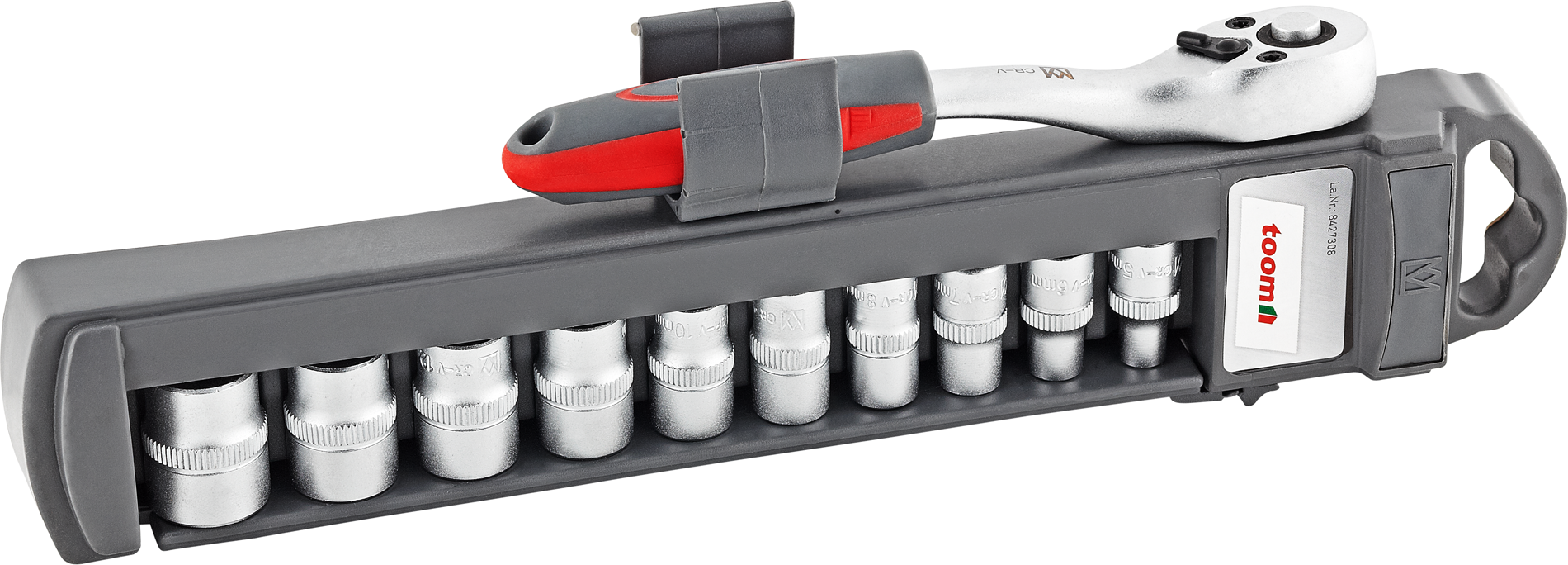 toom Steckschlüssel-Set 6,3 mm (1/4") 11-teilig